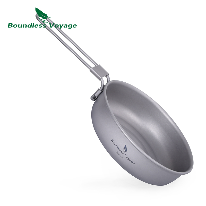 Commercial Kitchen Pots And Pans - 무한 항해 접이식 손잡이가있는 초경량 티타늄