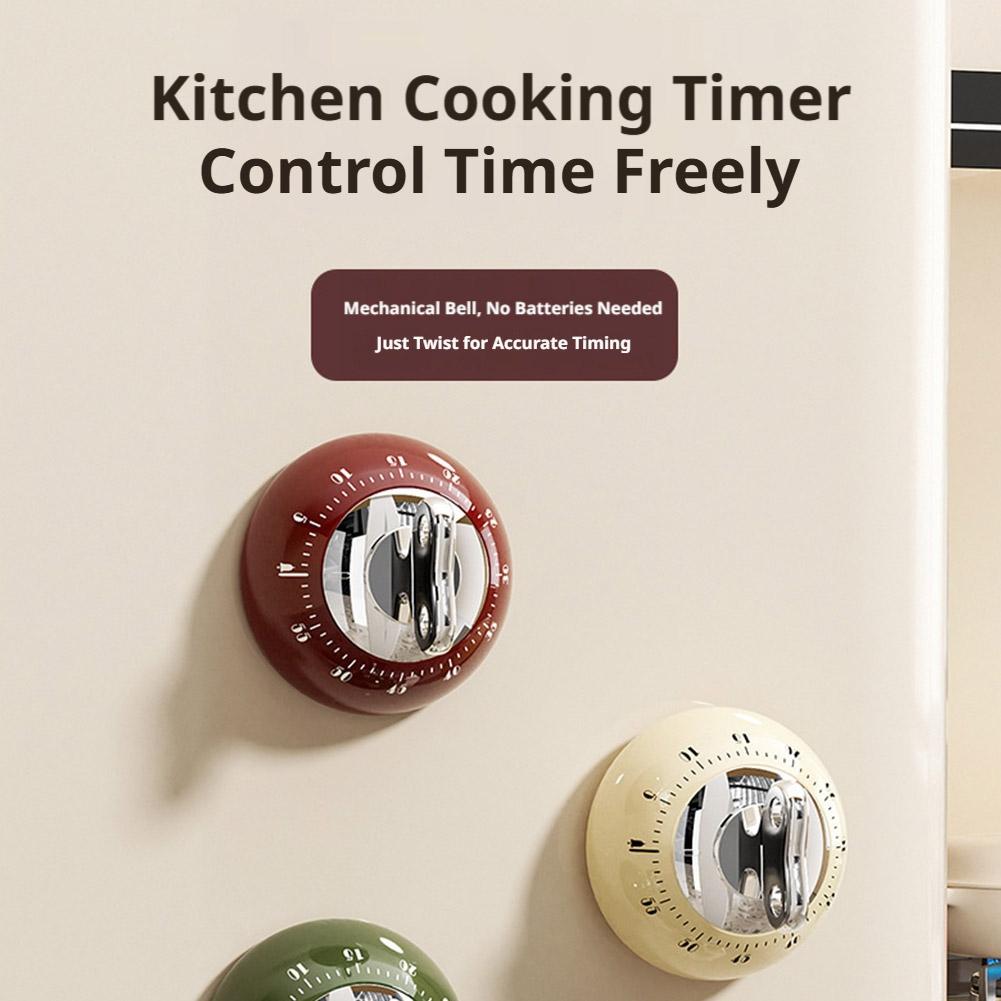 Commercial Kitchen Timer - 자석식 주방 타이머, 수동 카운트다운 알람