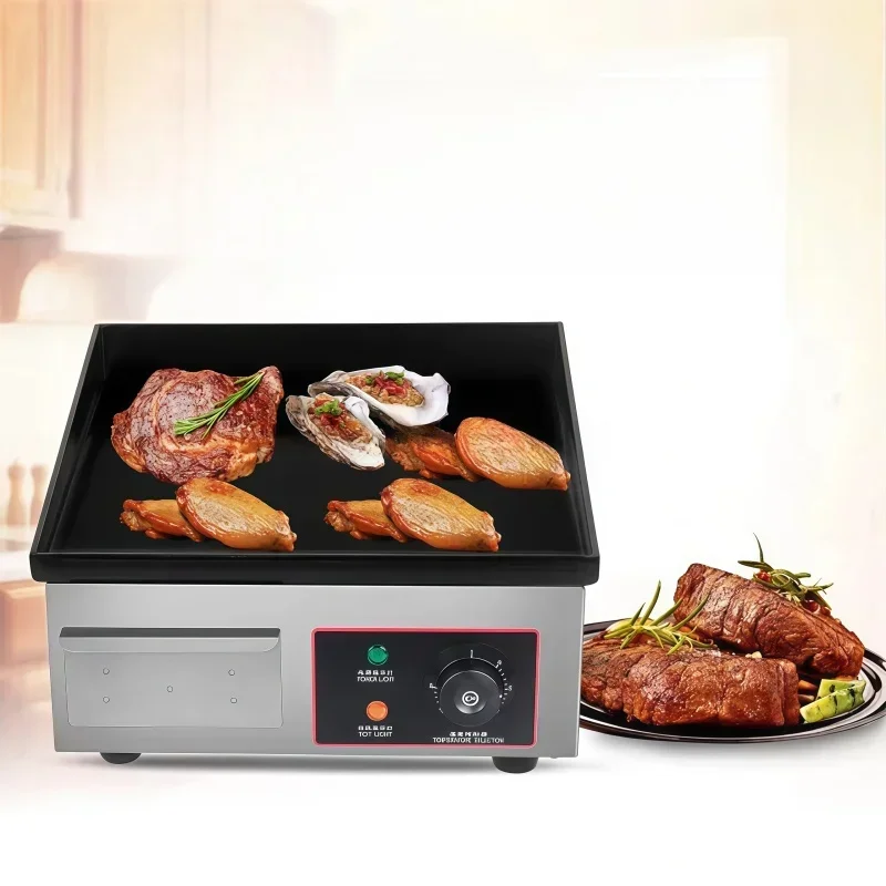 상업용 미니 전기 그리들 14인치 1700W 카운터탑  - Electric Griddle Flat Top 리뷰 및 가격