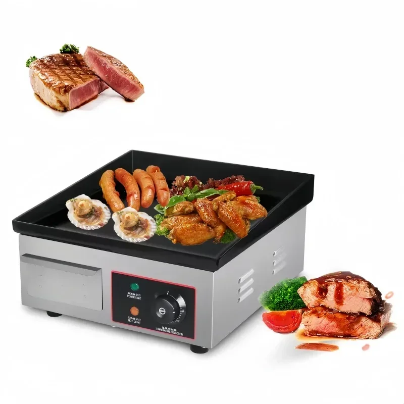 상업용 미니 전기 그리들 14인치 1700W 카운터탑  - Electric Griddle Flat Top 리뷰 및 가격