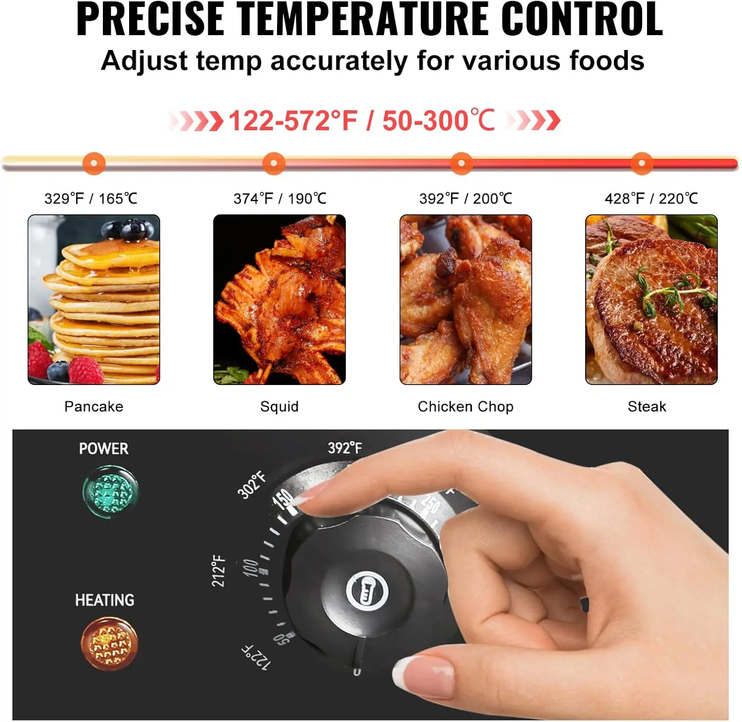 북유럽 상업용 22인치 전기 철판, 1600W 조리대  - Electric Griddle Flat Top 리뷰 및 가격