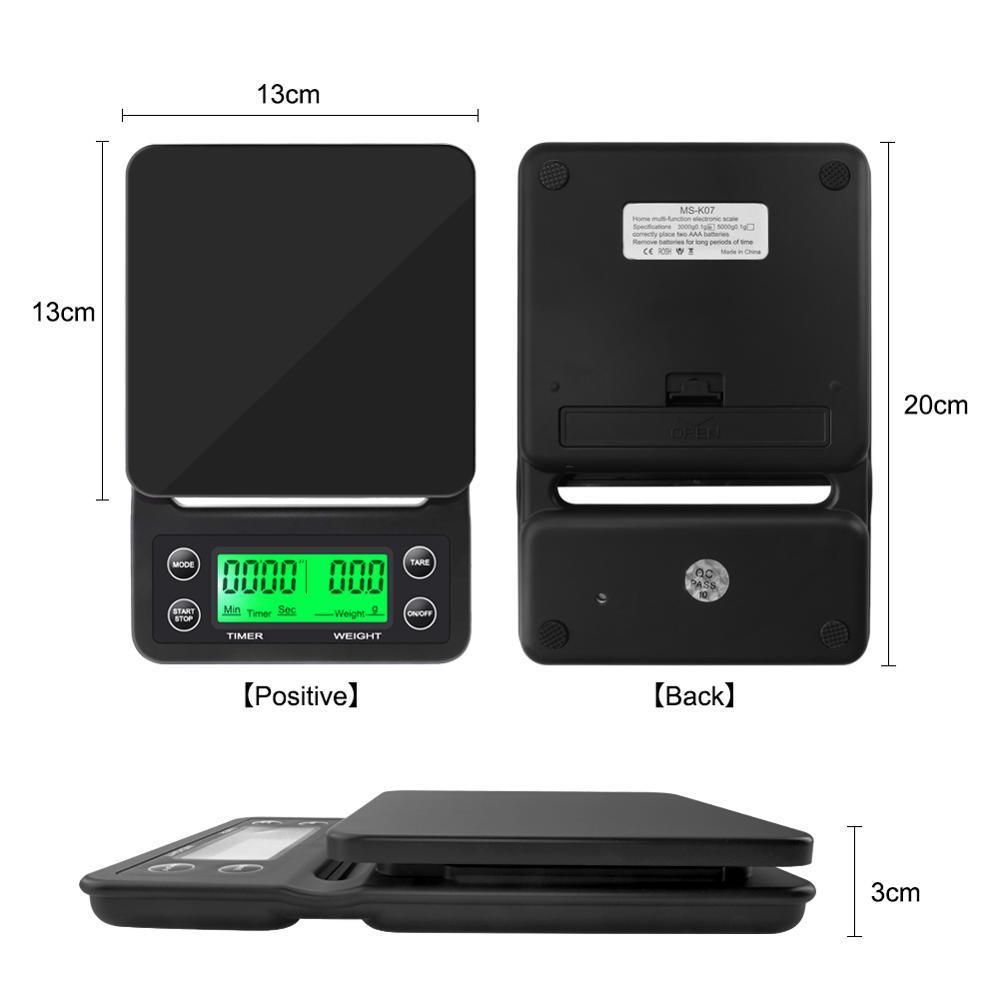 3kg/0.1g 5kg/0.1g 타이머가 있는 드립 커 - Commercial Kitchen Timer 리뷰 및 가격