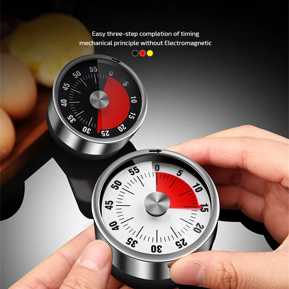 새로운 스테인레스 스틸 비주얼 타이머 기계식 주방 타이 - Commercial Kitchen Timer 리뷰 및 가격