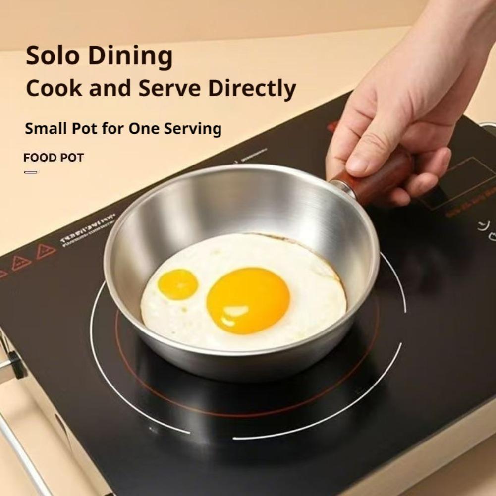 경량 미니 화상방지 냄비 고품질 나무 손잡이 오믈렛 프 - Commercial Kitchen Pots And Pans 리뷰 및 가격