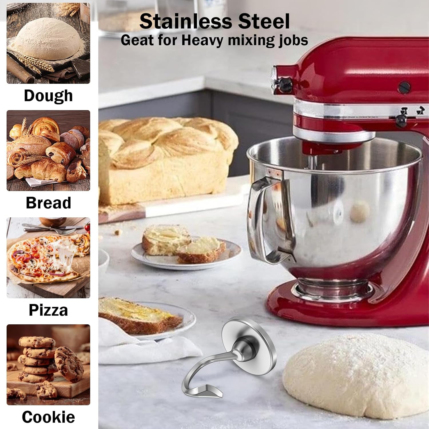 키친에이드 4.5-5쿼트 틸트헤드 스탠드 믹서용 스프링 - Commercial Kitchenaid 리뷰 및 가격