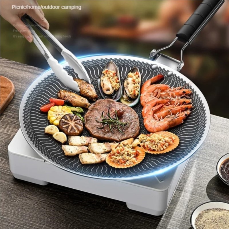 316 스테인레스 스틸 바베큐 접시 야외 바베큐 접시  - Commercial Kitchen Pots And Pans 리뷰 및 가격