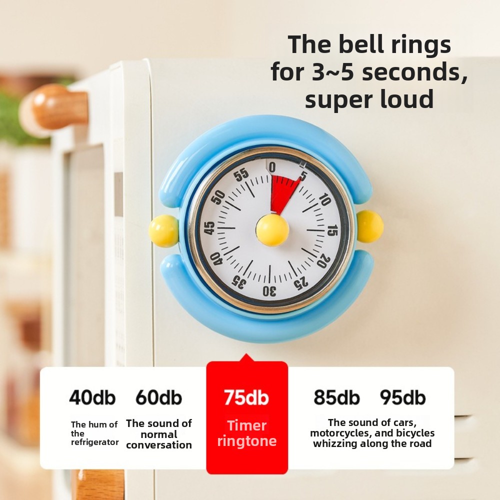 60분 기계식 시각 타이머, 자석식 카운트다운 시계,  - Commercial Kitchen Timer 리뷰 및 가격